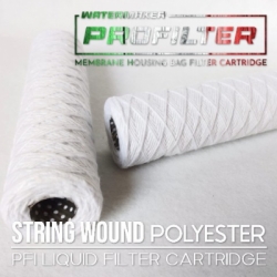 d d d d polyester string wound yarn filter cartridge ss304 core  large