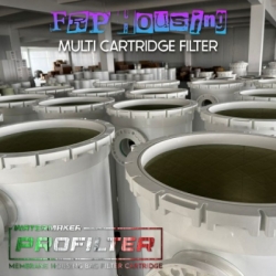 frp housing mulri cartridge filter seawater  large