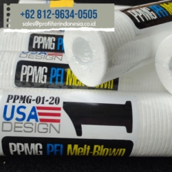 pfi ppmg meltblown mini groove filter cartridge  large